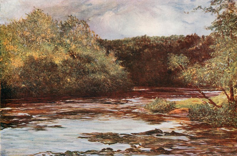 The River Ayr at Failford by Francis S. Walker