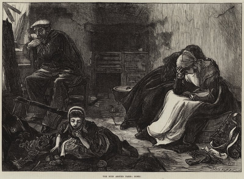 The Ruin around Paris, Home! by Francis S. Walker