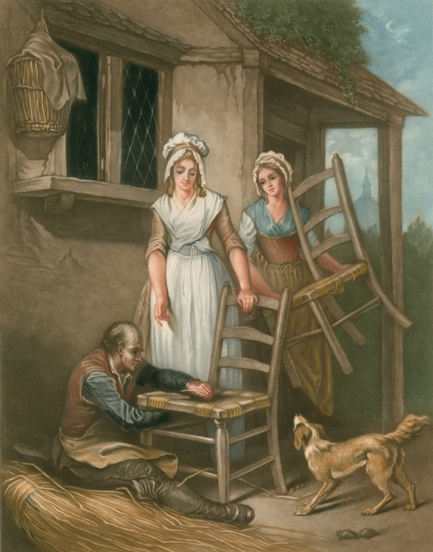 Old Chairs to Mend by Francis Wheatley