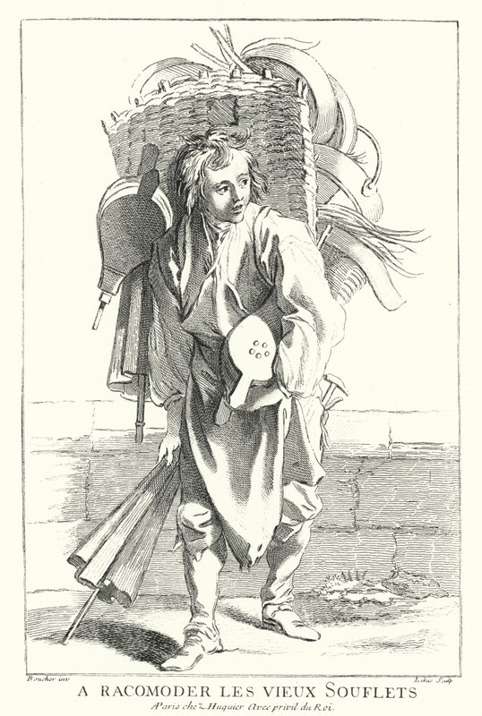 Bellows Mender by Francois (after) Boucher