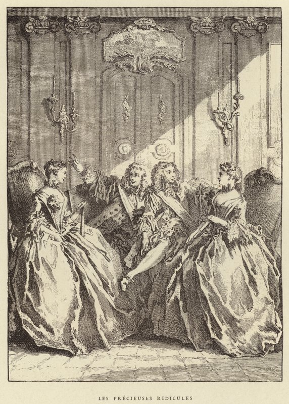 The Ridiculous Precious Ones by Francois (after) Boucher