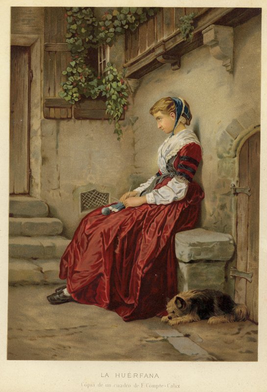 The Orphan by Francois Claudius Compte Calix