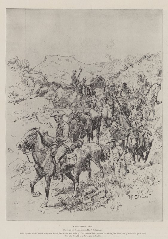 A Successful Raid by Frank Algenon Stewart