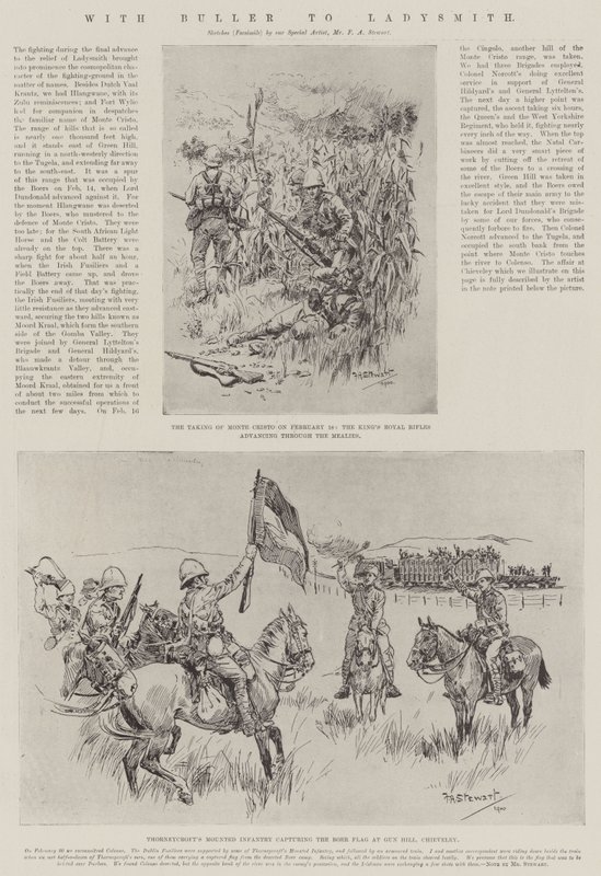 With Buller to Ladysmith by Frank Algenon Stewart