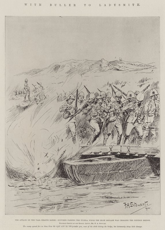 With Buller to Ladysmith by Frank Algenon Stewart