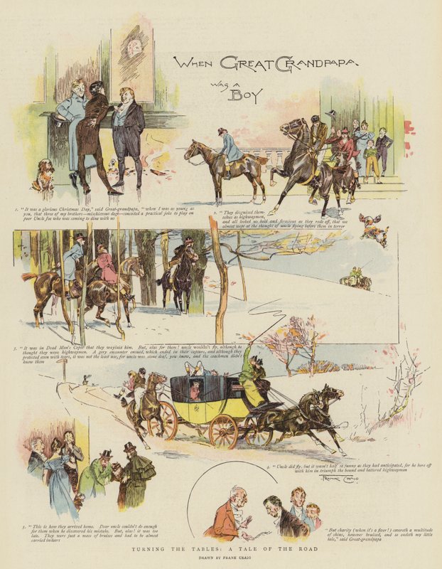 Turning the Tables, a Tale of the Road by Frank Craig