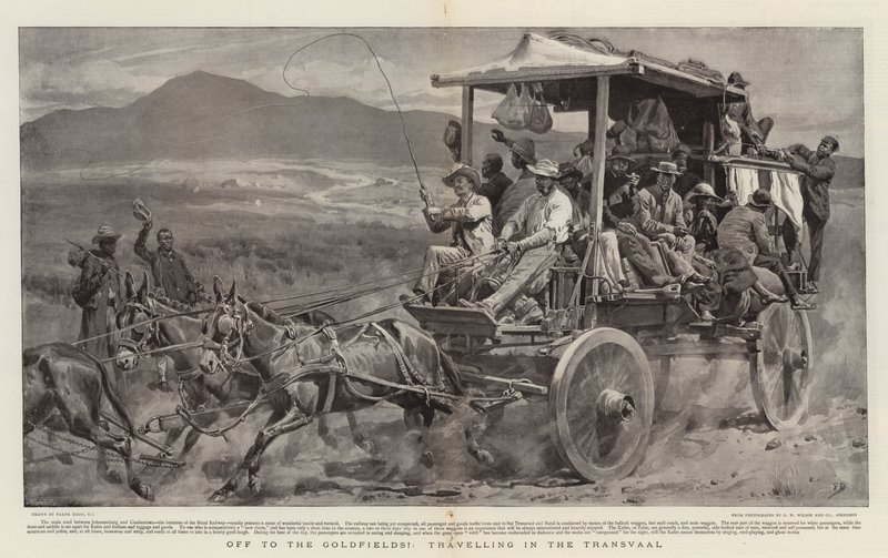 Off to the Goldfields!, travelling in the Transvaal by Frank Dadd