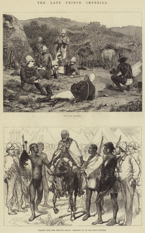 The Late Prince Imperial by Frank Dadd