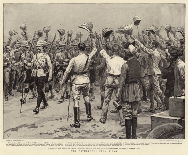 The Withdrawal from Tirah by Frank Dadd
