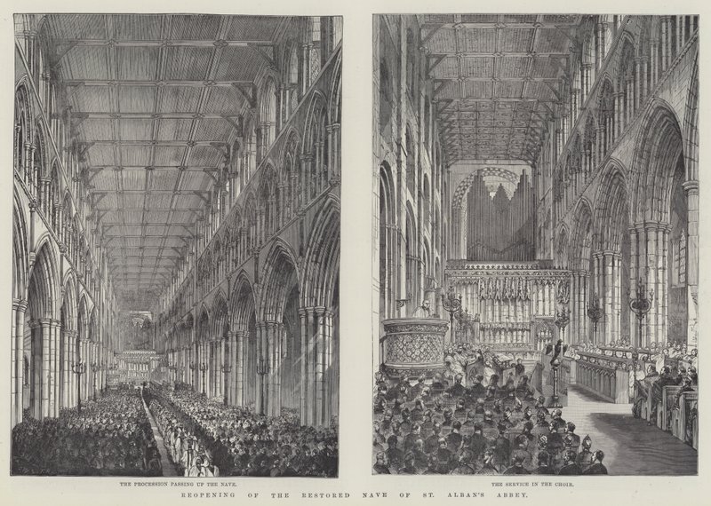 Reopening of the Restored Nave of St Alban