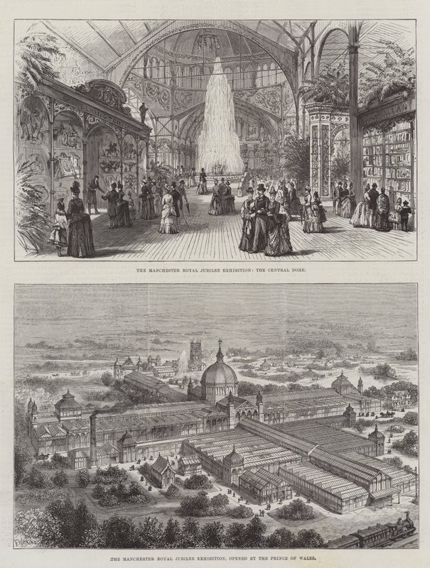 The Manchester Royal Jubilee Exhibition by Frank Watkins