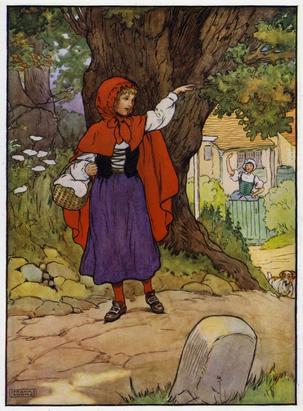 Little Red Riding Hood by Frank Adams
