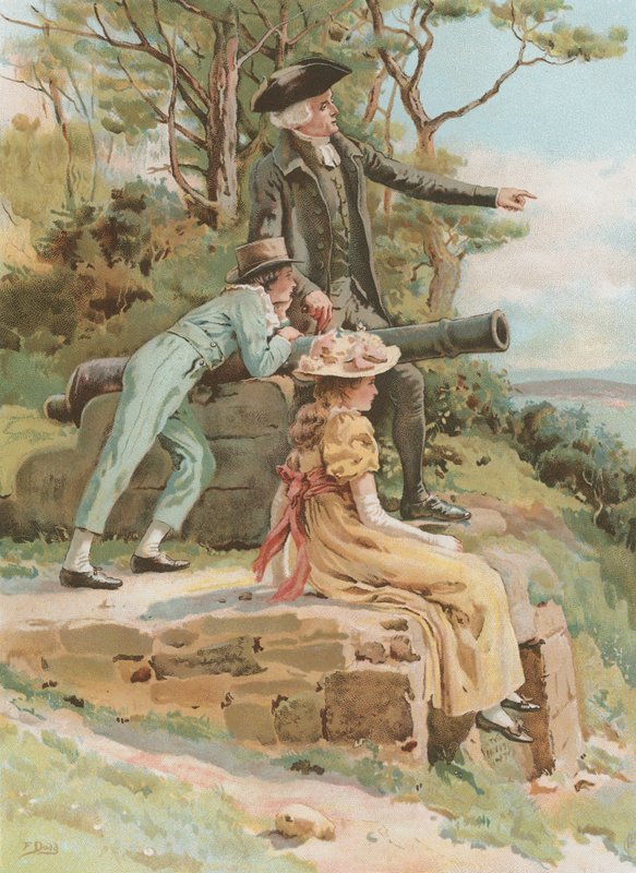 The Old Battlefield by Frank Dadd