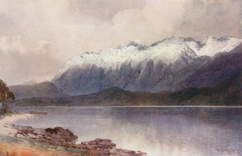 Cathedral Peaks by Frank H Wright