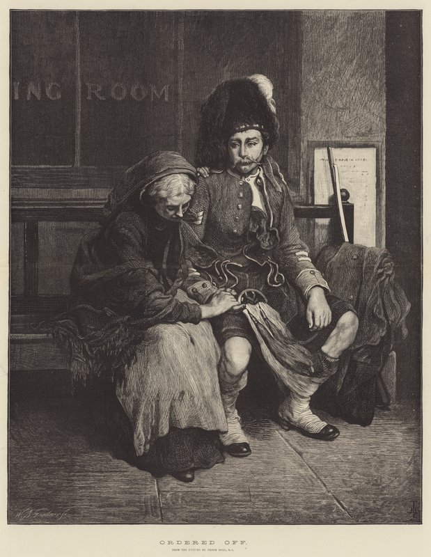 Ordered Off by Frank Holl