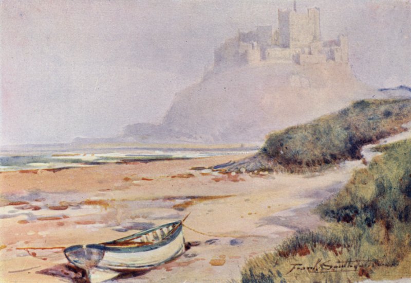 Bamburgh Castle by Frank Southgate