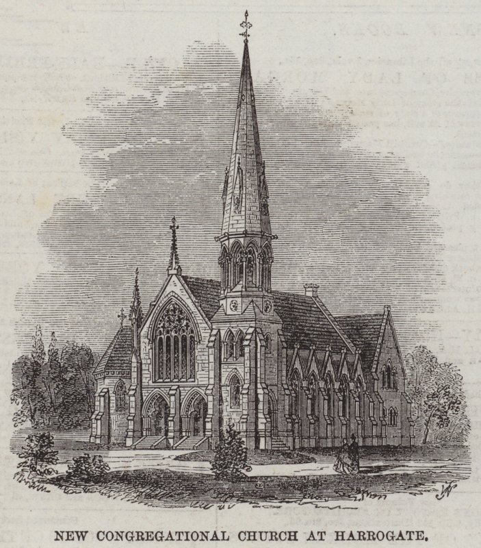New Congregational Church at Harrogate by Frank Watkins