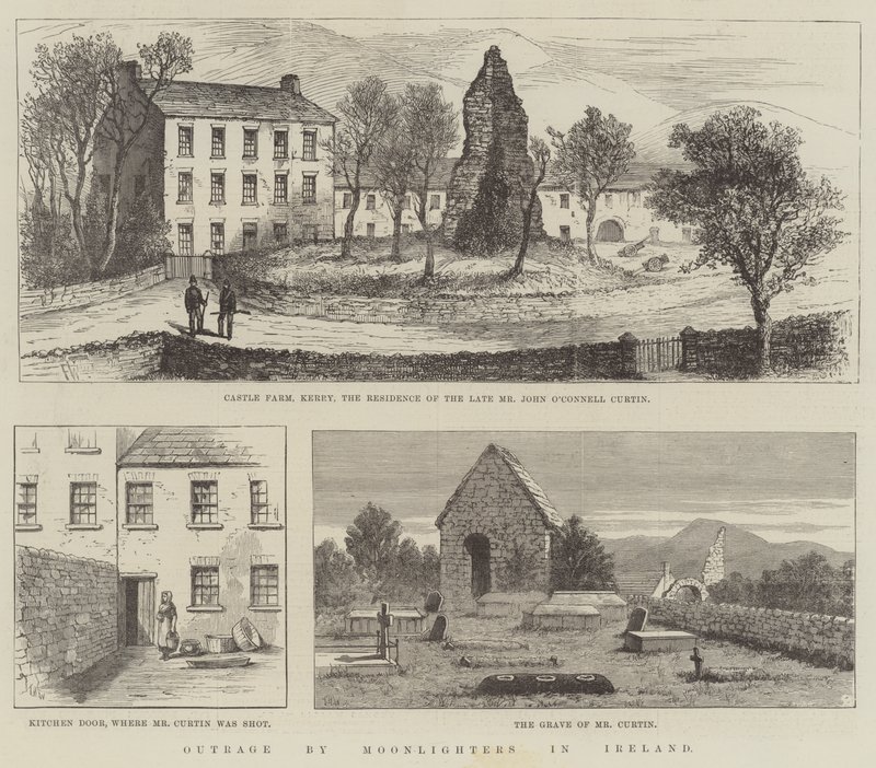 Outrage by Moonlighters in Ireland by Frank Watkins