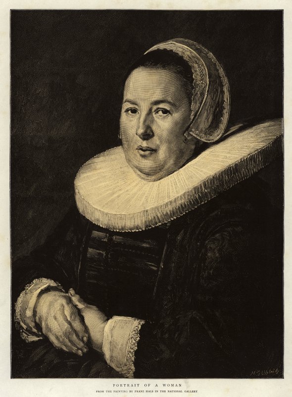 Portrait of a Woman by Frans Hals