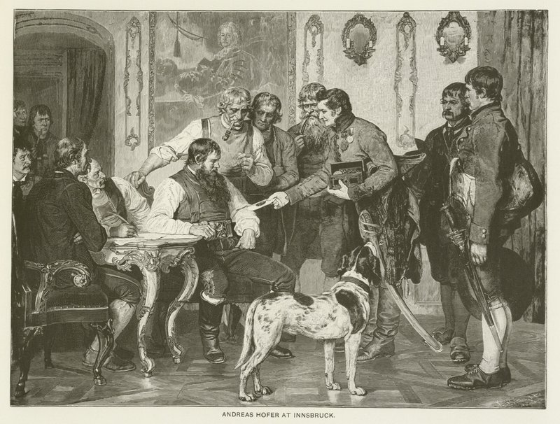 Andreas Hofer at Innsbruck by Franz Defregger