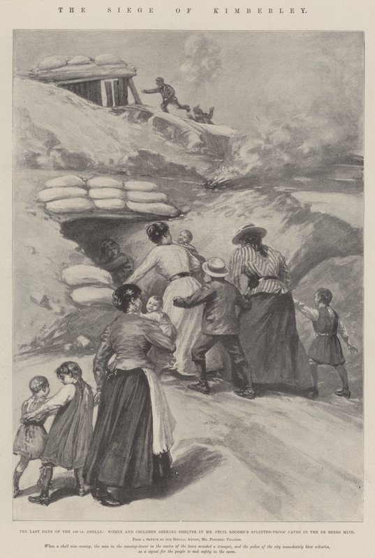 The Siege of Kimberley by Frederic Villiers