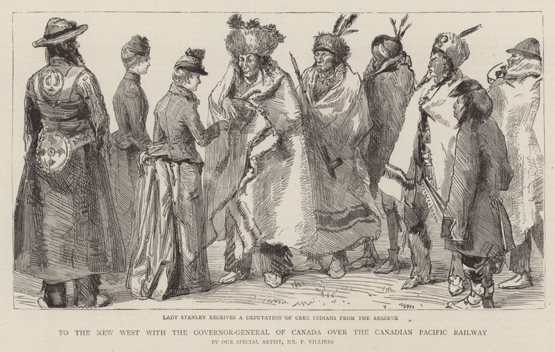 To the New West with the Governor-General of Canada over the Canadian Pacific Railway by Frederic Villiers