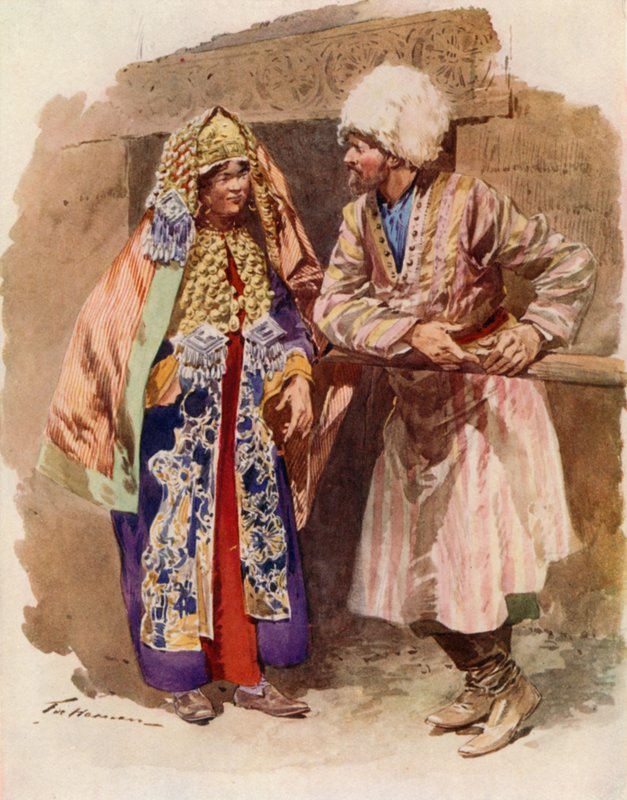 Rich Tartars by Frederic de Haenen