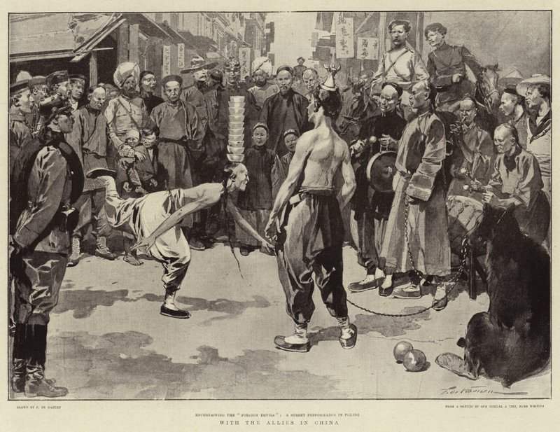 With the Allies in China by Frederic de Haenen