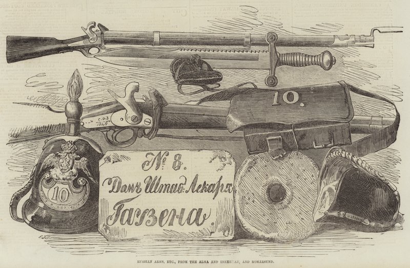 Russian Arms from the Alma and Inkerman, and Bomarsund by Frederick John Skill