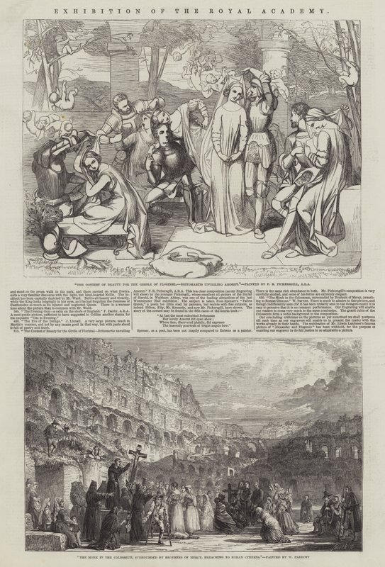 Exhibition of the Royal Academy by Frederick Richard Pickersgill