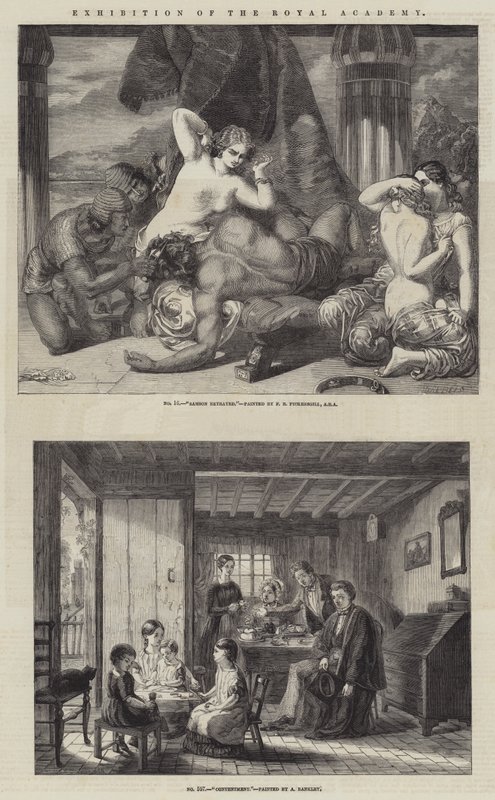 Exhibition of the Royal Academy by Frederick Richard Pickersgill