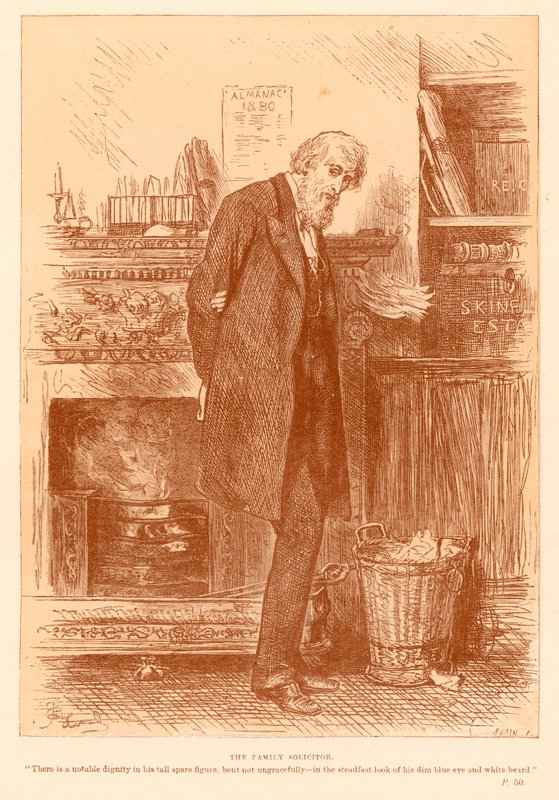 The Family Solicitor by Frederick Barnard