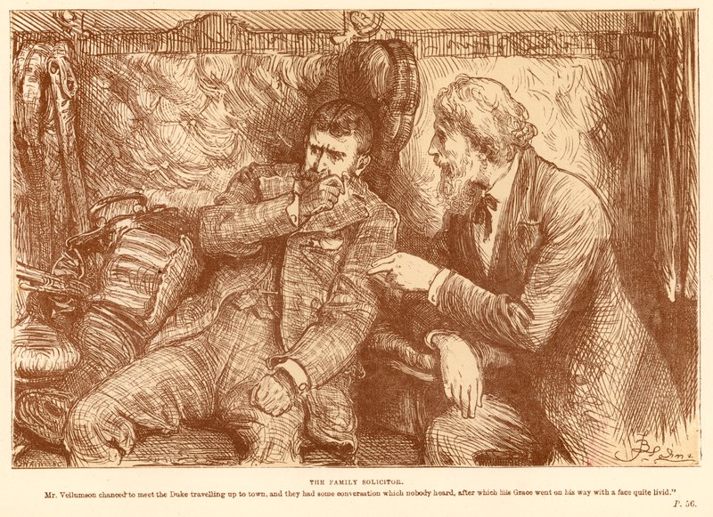The Family Solicitor by Frederick Barnard