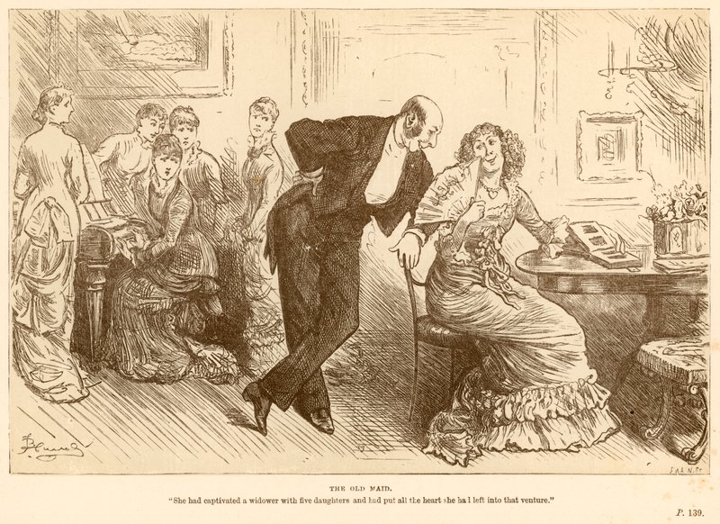 The Old Maid by Frederick Barnard