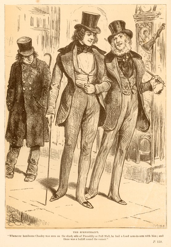The Spendthrift by Frederick Barnard
