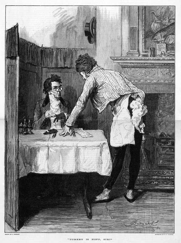 Turkey is Hoff, Sir! by Frederick Barnard