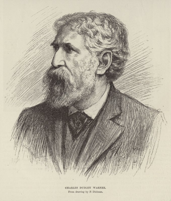 Portrait of Charles Dudley Warner by Frederick Dielman