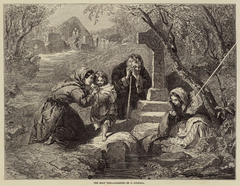 The Holy Well by Frederick Goodall