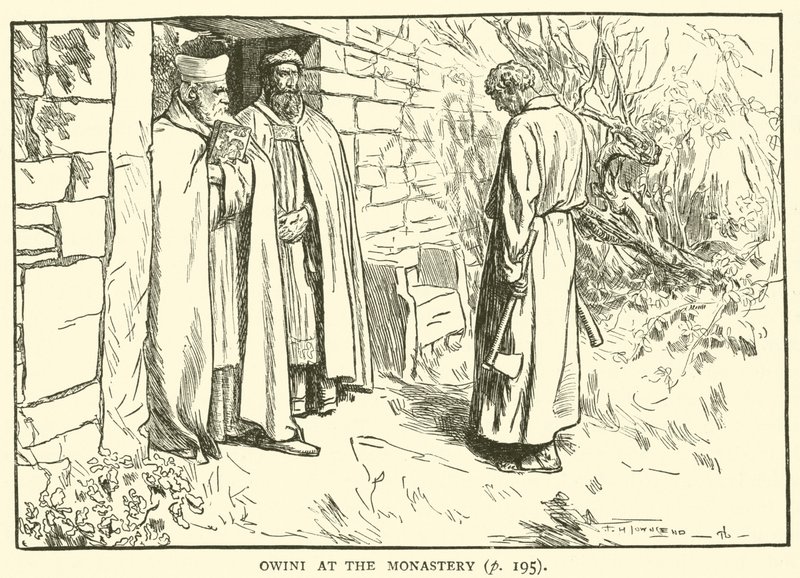 Owini at the Monastery by Frederick Henry Townsend