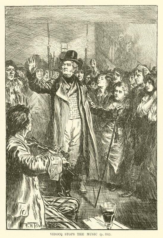 Vidocq stops the music by Frederick Henry Townsend