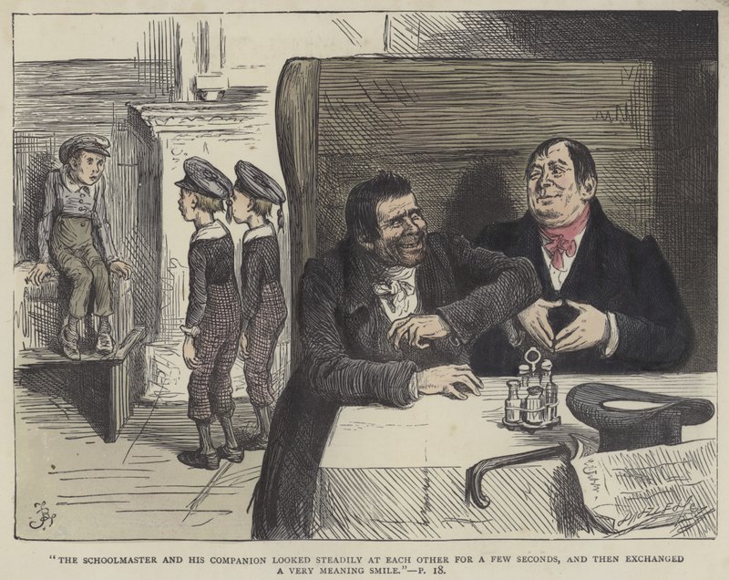 Illustration for Nicholas Nickleby by Frederick L. Bernard