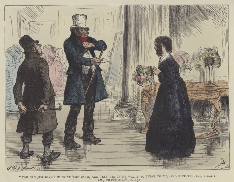 Illustration for Nicholas Nickleby by Frederick L. Bernard