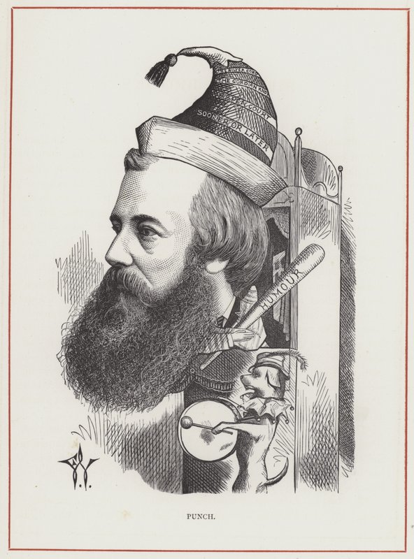 Shirley Brooks, Editor of Punch by Frederick Waddy