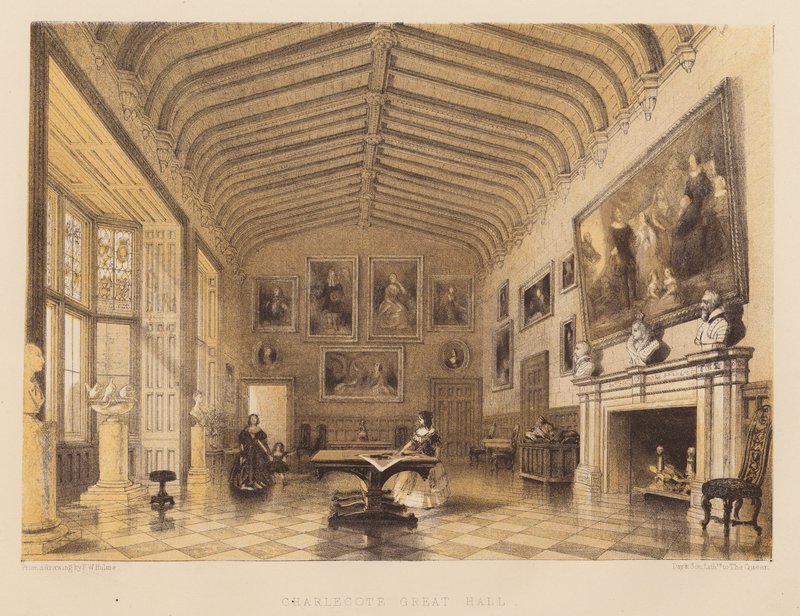 Charlecote Great Hall by Frederick William Hulme