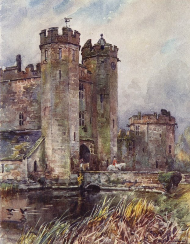 Maxstoke Castle by Frederick William Newton Whitehead