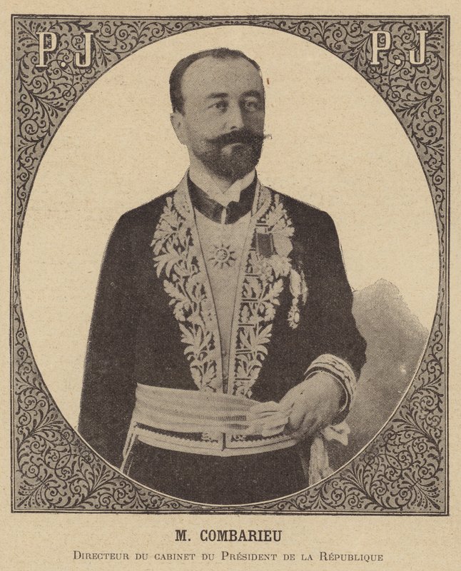 Abel Combarieu, Director of the Cabinet of the President of France by French School