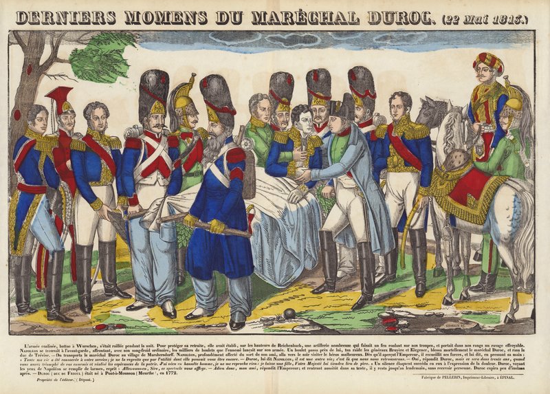 Last Moments of Marshal Duroc, 22 May 1813 by French School