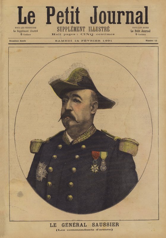 General Saussier by French School