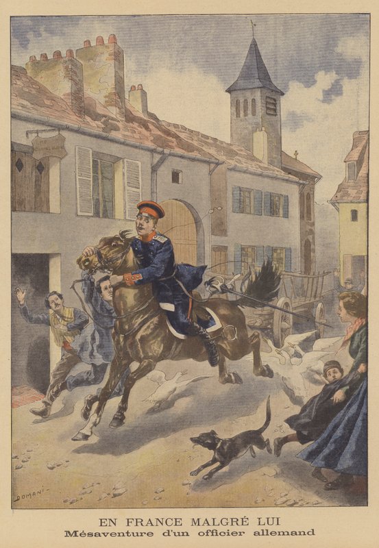 In France in spite of himself by French School