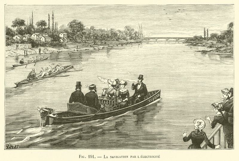Navigation by Electricity by French School